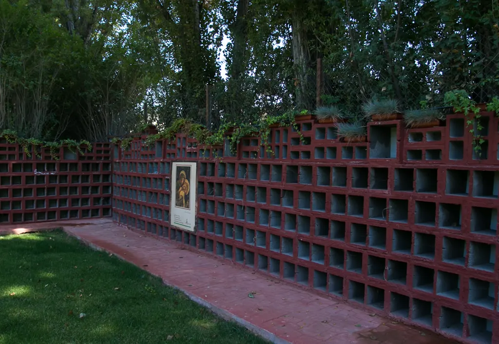 Columbário no Parque de Asís